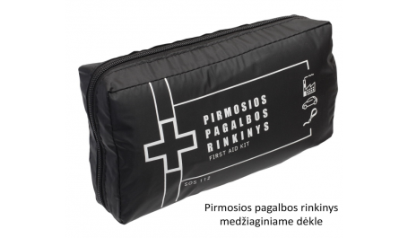 Pirmosios pagalbos rinkinys,medžiaginis dėklas (Nauja sudėtis)